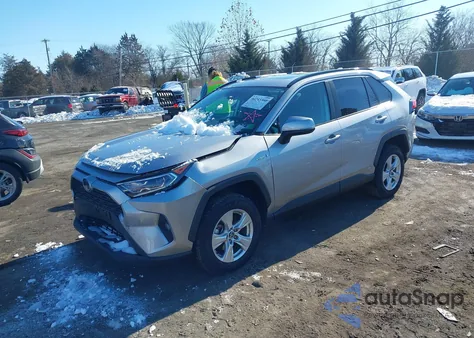 2021 Toyota Rav4 Hybrid Xle из США, поврежденный, VIN 4T3R6RFV5MU012627